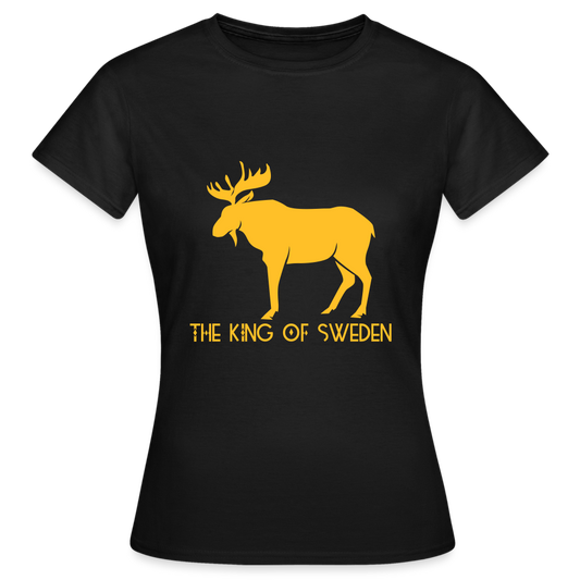 The King Of Sweden - Dam t-shirt - svart