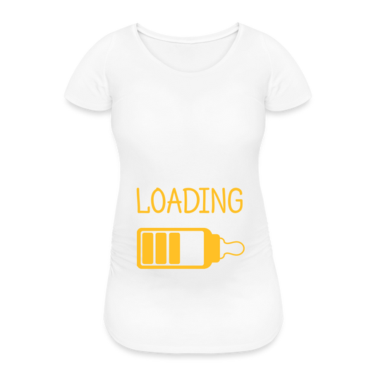 Loading.... - Gravid-T-shirt dam - vit