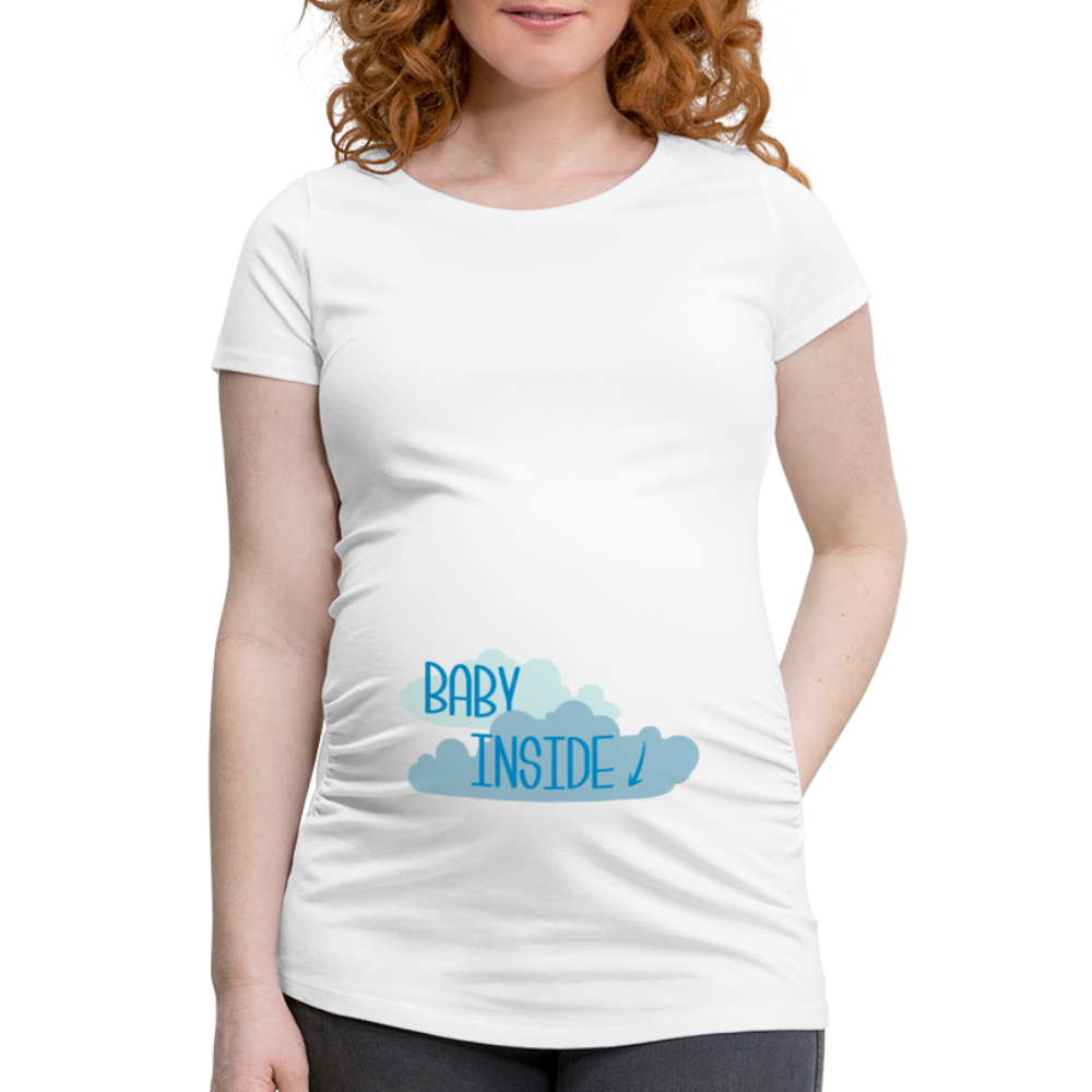 Baby inside - Gravid-T-shirt dam - vit